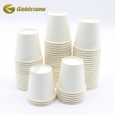 プラスチックフリー 単一壁紙カップ 緑色 持続可能 12オンス 使い捨てコーヒーカップ