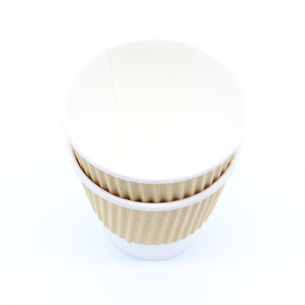 単壁紙コーヒーカップ 隔熱 使い捨てコーヒーカップ ISO9001 1