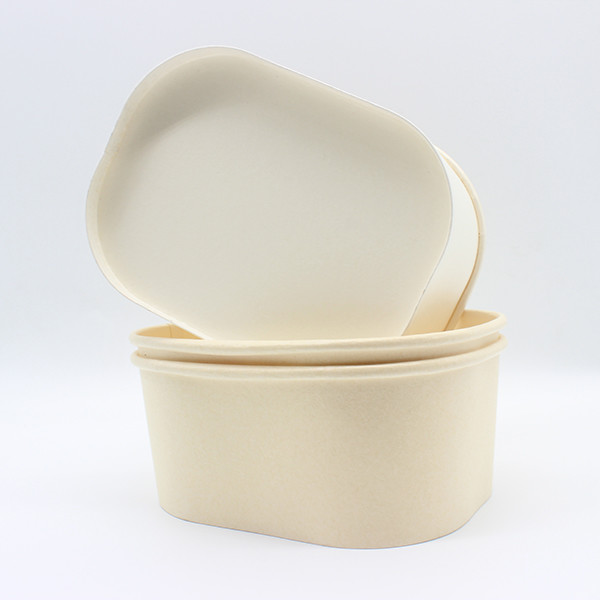 安全な健康的な食品包装のためのエコ紙 持ち帰り容器 ボウル カスタマイズ 2