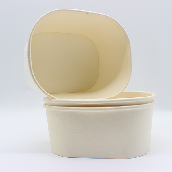 安全な健康的な食品包装のためのエコ紙 持ち帰り容器 ボウル カスタマイズ 1